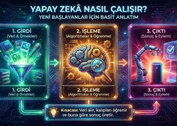 Yapay Zekâ Nasıl Çalışır? Yeni Başlayanlar İçin Basit Anlatım