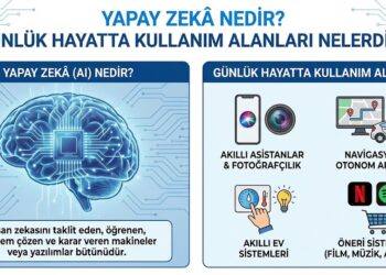 Yapay Zekâ Nedir? Günlük Hayatta Kullanım Alanları Nelerdir?